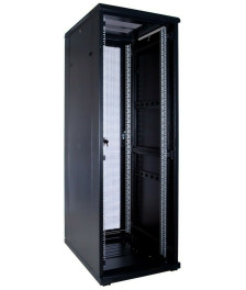 37 HE 19” Serverschrank, mit perforierter Fronttür (BxTxH) 600 x 800 x