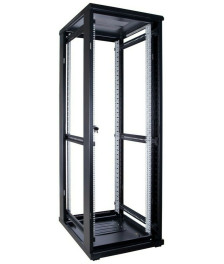37U server rack with perforated door 600x800x1800mm (WxDxH)
