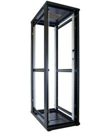 42U server rack with glass door 600x1000x2000mm (WxDxH)