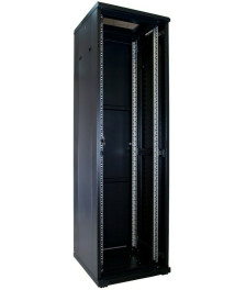 42 HE 19” Serverschrank, mit Glastür (BxTxH) 600 x 600 x 2000mm