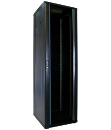 42 HE 19” Serverschrank, mit Glastür (BxTxH) 600 x 600 x 2000mm
