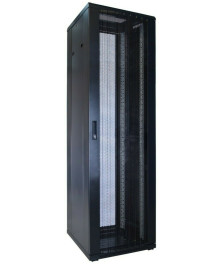 42 HE 19” Serverschrank, mit perforierter Fronttür (BxTxH) 600 x 600 x