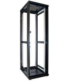 42 HE 19” Serverschrank, mit Glastür (BxTxH) 600 x 800 x 2000mm