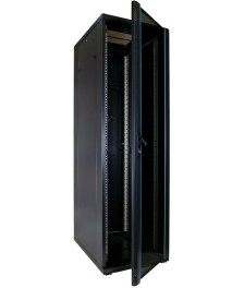 42 HE 19” Serverschrank, mit Glastür (BxTxH) 600 x 800 x 2000mm