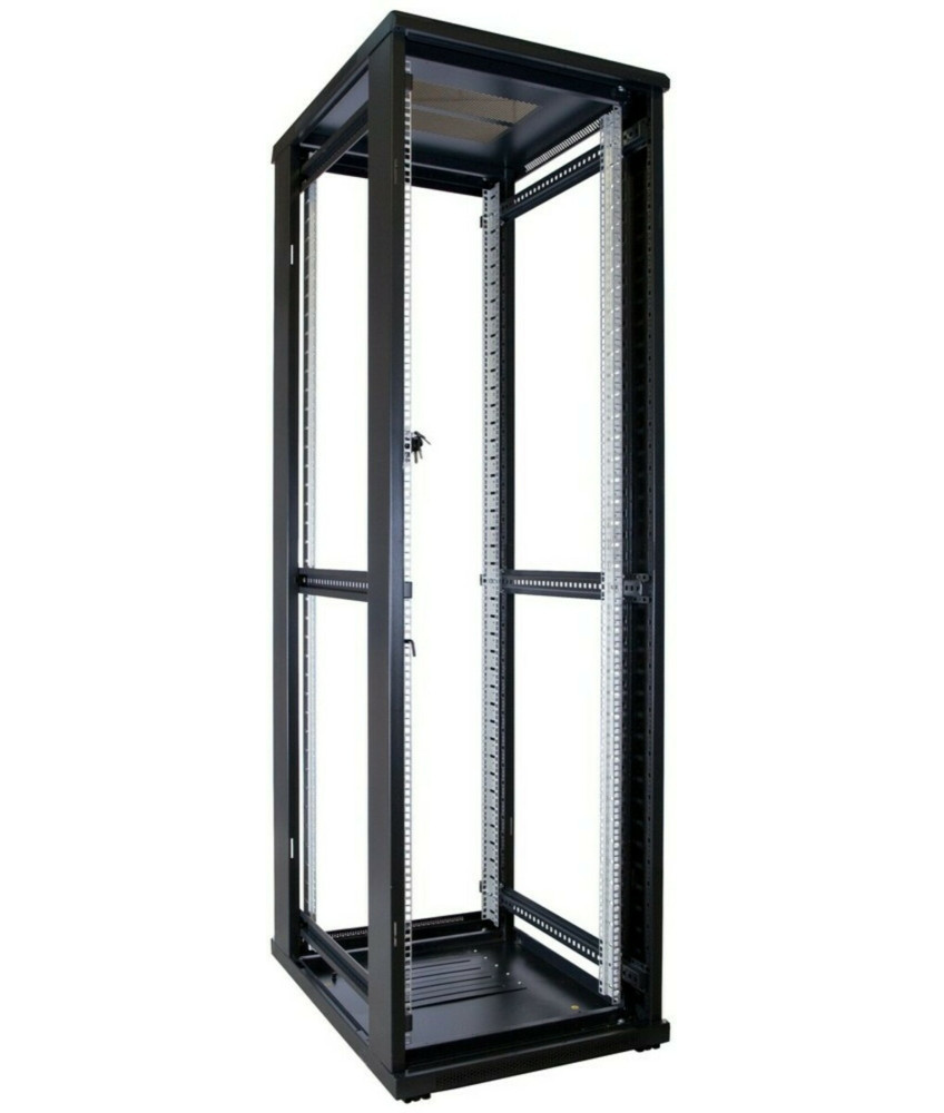 42 HE 19” Serverschrank, mit perforierter Fronttür (BxTxH) 600 x 800 x