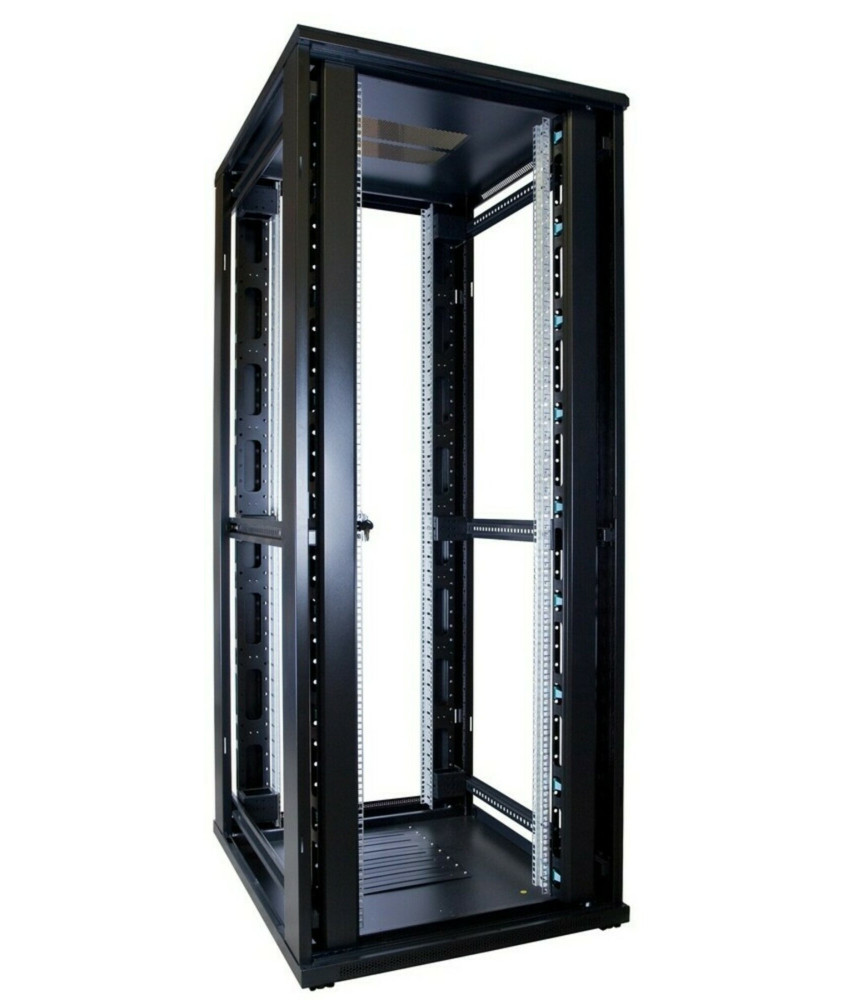 42 HE 19” Serverschrank, mit Glastür (BxTxH) 800 x 1000 x 2000mm