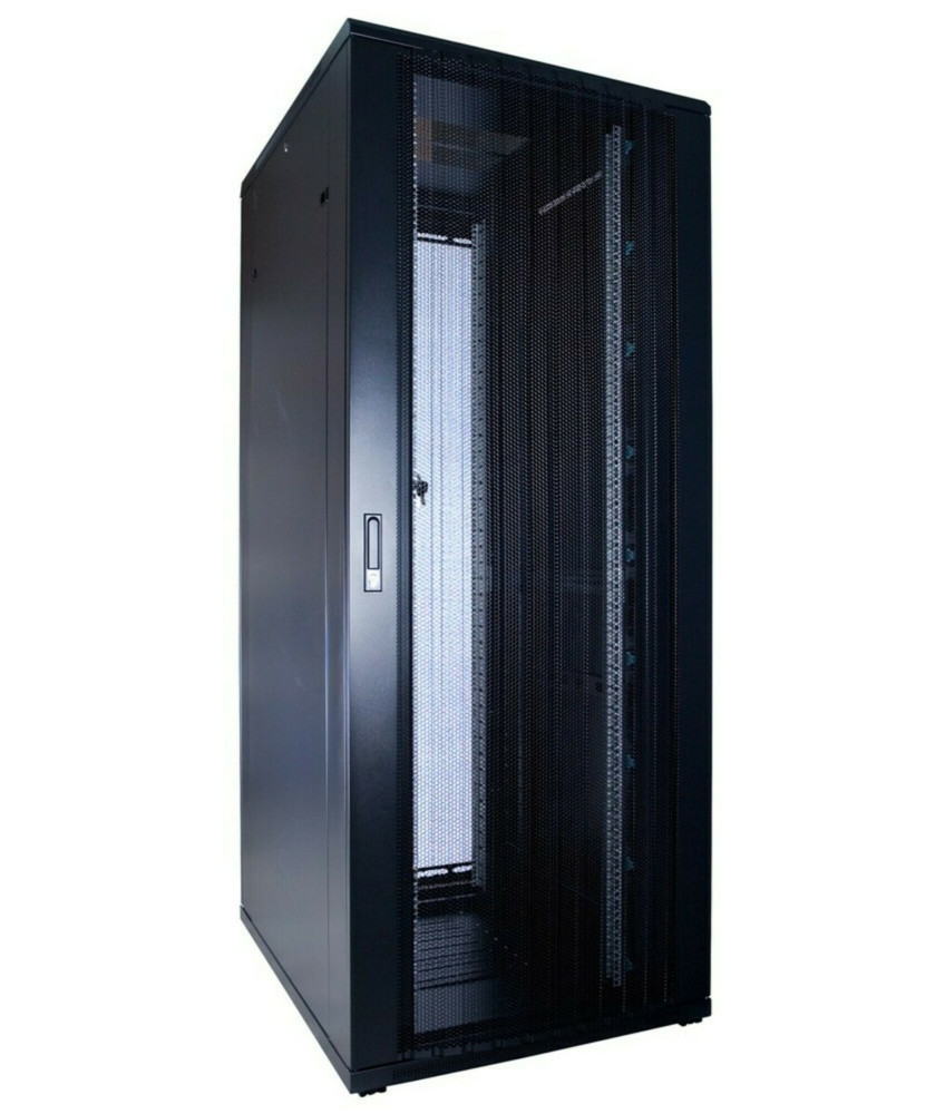 42 HE 19” Serverschrank, mit perforierten Türen (BxTxH) 800 x 1000 x 2