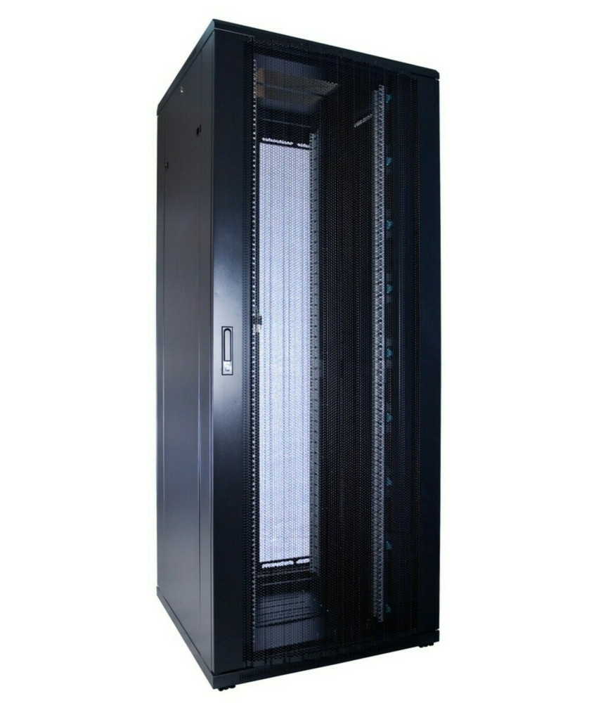 42 HE 19” Serverschrank, mit perforierten Türen (BxTxH) 800 x 800 x 20