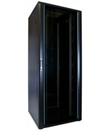 47 HE 19” Serverschrank, mit Glastür (BxTxH) 800 x 800 x 2200mm
