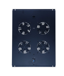 Lüftereinheit - Ventilator Paket mit 4 Ventilatoren und Thermostat gee