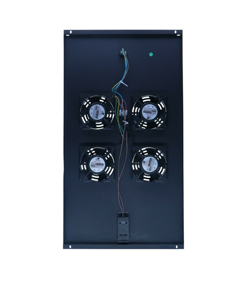 Lüftereinheit - Ventilator Paket mit 4 Ventilatoren und Thermostat gee