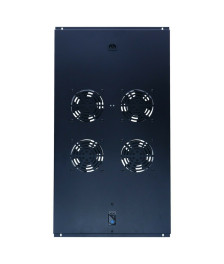 Lüftereinheit - Ventilator Paket mit 4 Ventilatoren und Thermostat gee