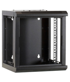 6 HE, 10" Serverschrank, mit Glastür, (BxTxH) 312x310x352mm