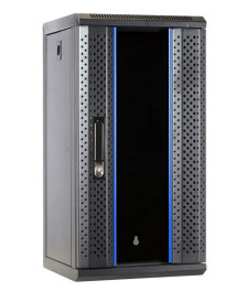 12 HE, 10” Serverschrank, mit Glastür (BxTxH) 312x310x618mm