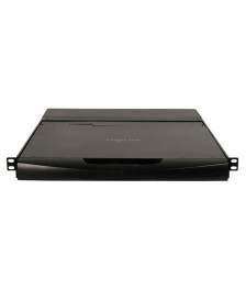 19 inch KVM console tray with USB and PS/2 QWERTY keyboard