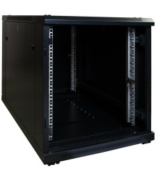 12U mini server rack with glass door 600x1000x720mm (WxDxH)