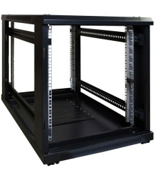 12U mini server rack with glass door 600x1000x720mm (WxDxH)