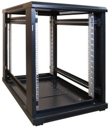 15 HE, kleiner Serverschrank, mit Glastür (BxTxH) 600 x 1000 x 860 mm