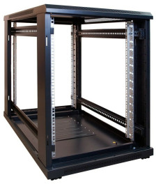 15 HE, kleiner Serverschrank, mit perforierter Fronttür (BxTxH) 600 x