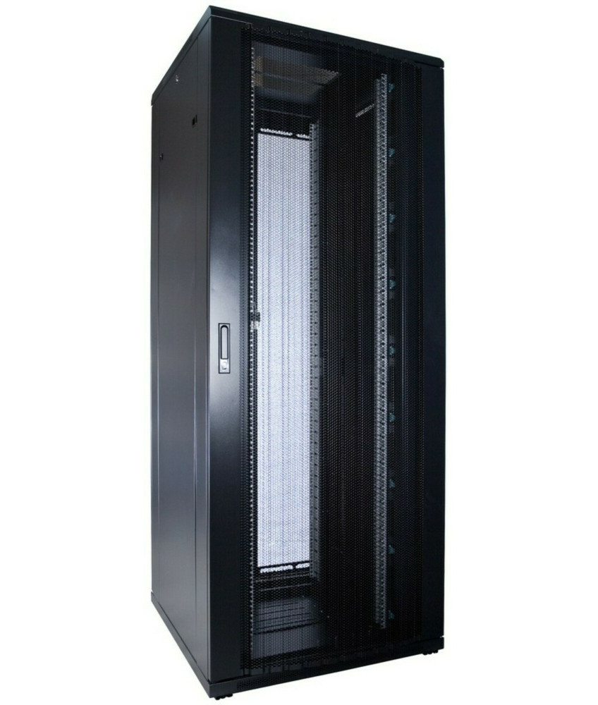 47 HE 19” Serverschrank, mit perforierter Fronttür (BxTxH) 800 x 800 x