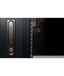 47 HE 19” Serverschrank, mit perforierter Fronttür (BxTxH) 800 x 800 x