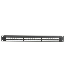 UTP Keystone-Patchpanel - 24 Ports Unbestückt