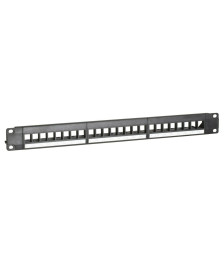 UTP Keystone-Patchpanel - 24 Ports Unbestückt