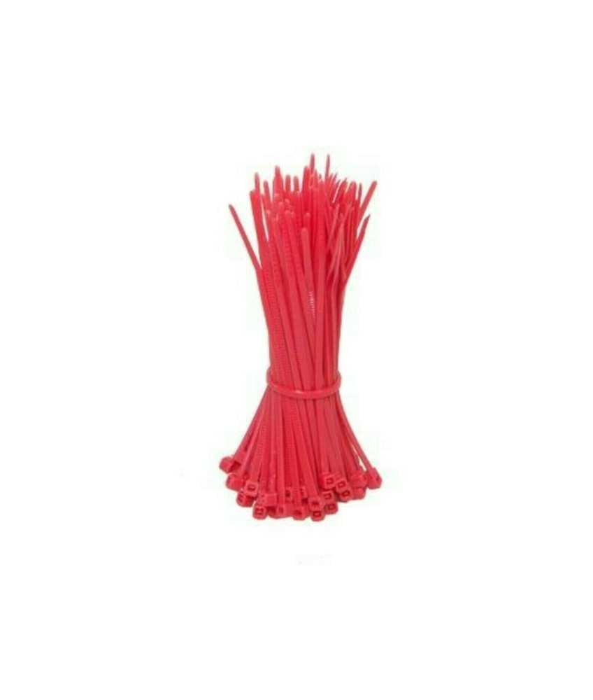 Tie wraps 140mm red - 100 pieces kaufen | SchnellMarket