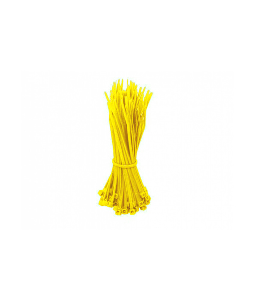 Tie wraps 140mm yellow - 100 pcs kaufen | SchnellMarket