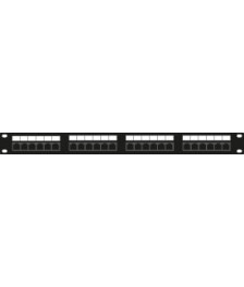 Patchpanel 19" CAT6 FTP - 24 ports