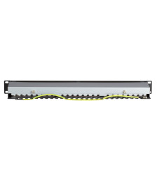Patchpanel 19" CAT6 FTP - 24 ports