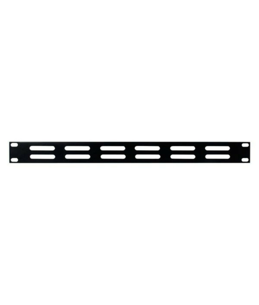 19 inch perforated cover panel - 1U