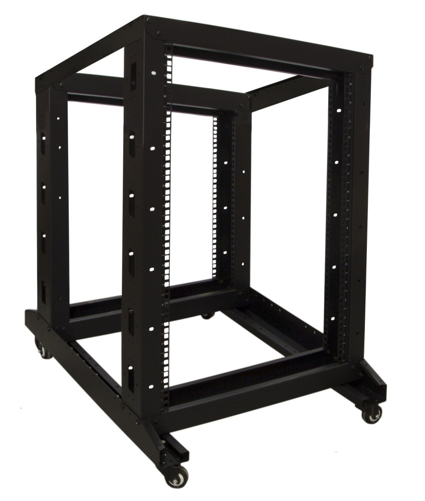 18U relay rack on castors 600x800x1000mm (WxDxH)