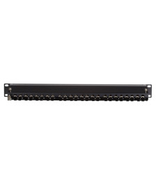 Patchpanel 19" CAT 6a STP - 24 ports