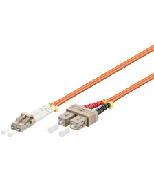 Glasfaserkabel LC-SC OM2 Duplex Patchkabel – 20 Meter