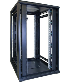 27U server rack with glass door 800x1000x1400mm (WxDxH)