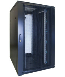 27 HE 19” Serverschrank, mit perforierter Fronttür (BxTxH) 800 x 1000