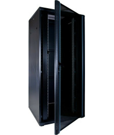 37 HE 19” Serverschrank, mit Glastür (BxTxH) 800 x 800 x 1800mm