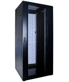 37U server rack with perforated door 800x800x1800mm (WxDxH)