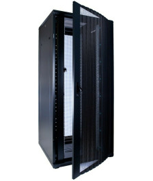 37U server rack with perforated door 800x800x1800mm (WxDxH)