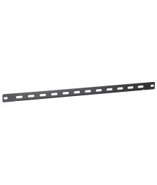 1U 19 inch metal rail for cable ties