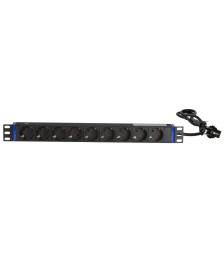 19 inch 9-way power strip