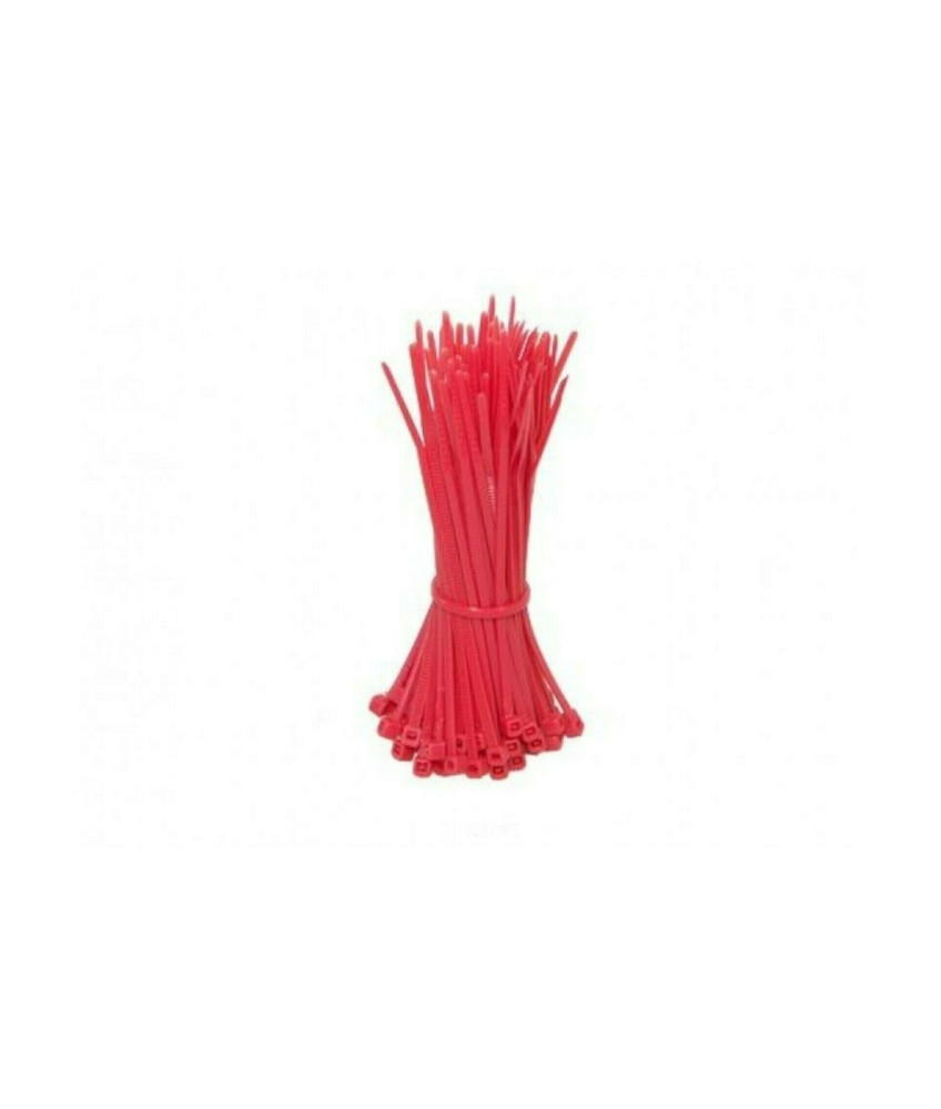 Cable ties 280mm red- 100 pieces kaufen | SchnellMarket