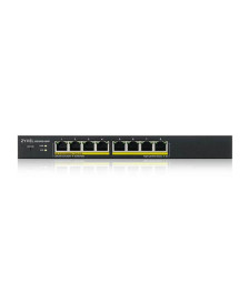 Zyxel 8-Ports GS1900 smart managed PoE+ Switch