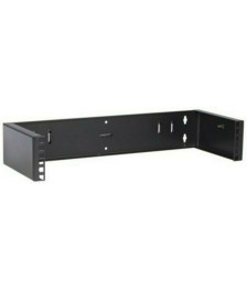 2 HE, 19” Montagerahmen für Wandbefestigungen ohne Schaniere - 180mm T