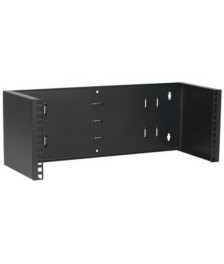 4 HE, 19” Montagerahmen für Wandbefestigungen ohne Schaniere - 180mm T