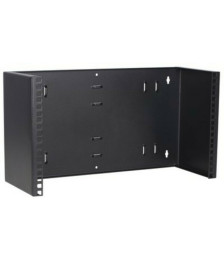 6 HE, 19” Montagerahmen für Wandbefestigungen ohne Schaniere - 180mm T