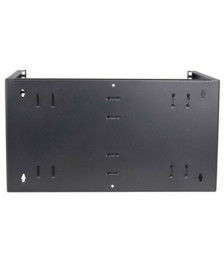 6 HE, 19” Montagerahmen für Wandbefestigungen ohne Schaniere - 300mm T