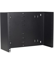8 HE, 19” Montagerahmen für Wandbefestigungen ohne Schaniere - 180mm T