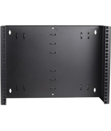 8 HE, 19” Montagerahmen für Wandbefestigungen ohne Schaniere - 180mm T